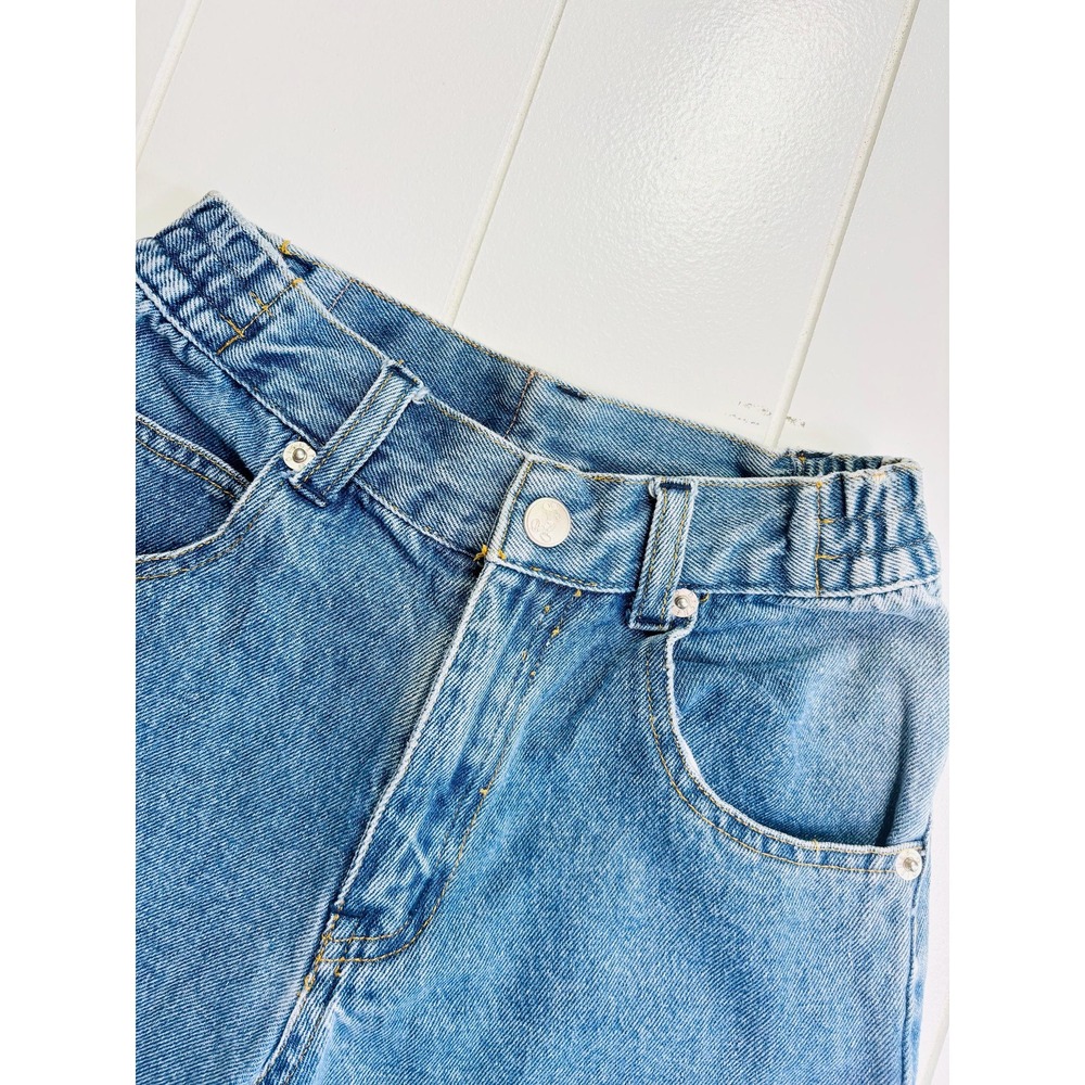 Vintage Mickey Mouse Disney Store Denim Jean Shorts, Size Kids 5/6 - Picture 6 of 11